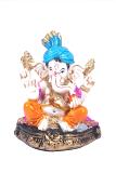 COLOURFUL GANESHA IDOL - SMALL